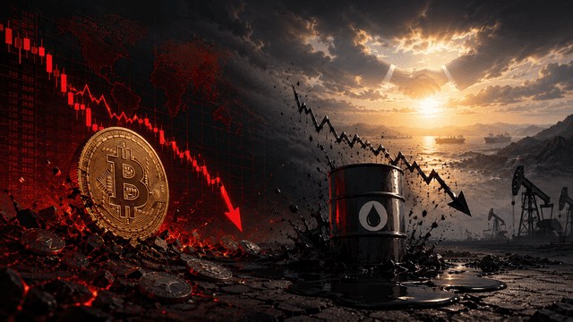 Bitcoin Crash vs Oil Crash