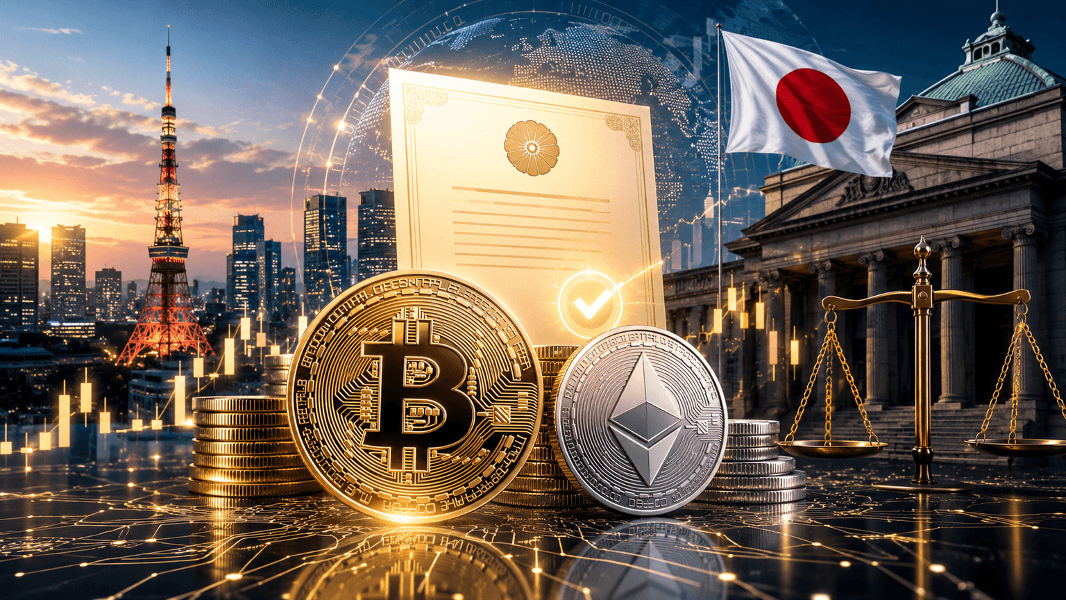 Featured image of Japan erkennt Kryptowährungen als Finanzanlagen an – kommen jetzt Bitcoin ETFs und 20 Prozent Steuern?