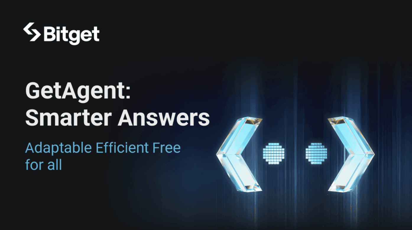 Featured image of Bitget bringt großes GetAgent-Upgrade mit smarteren Antworten und Gratiszugang für alle