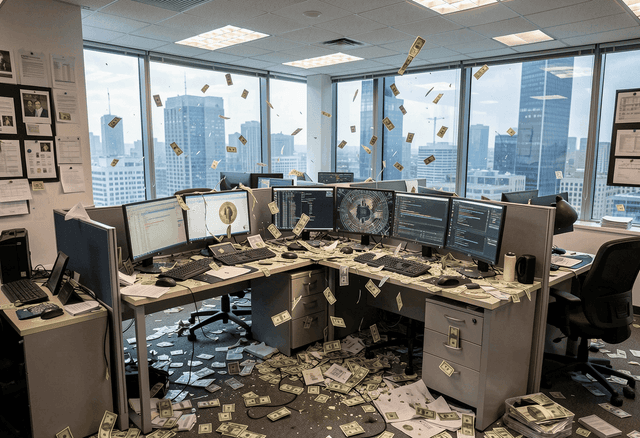 crypto office crash
