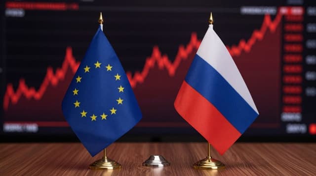 eu russia flags