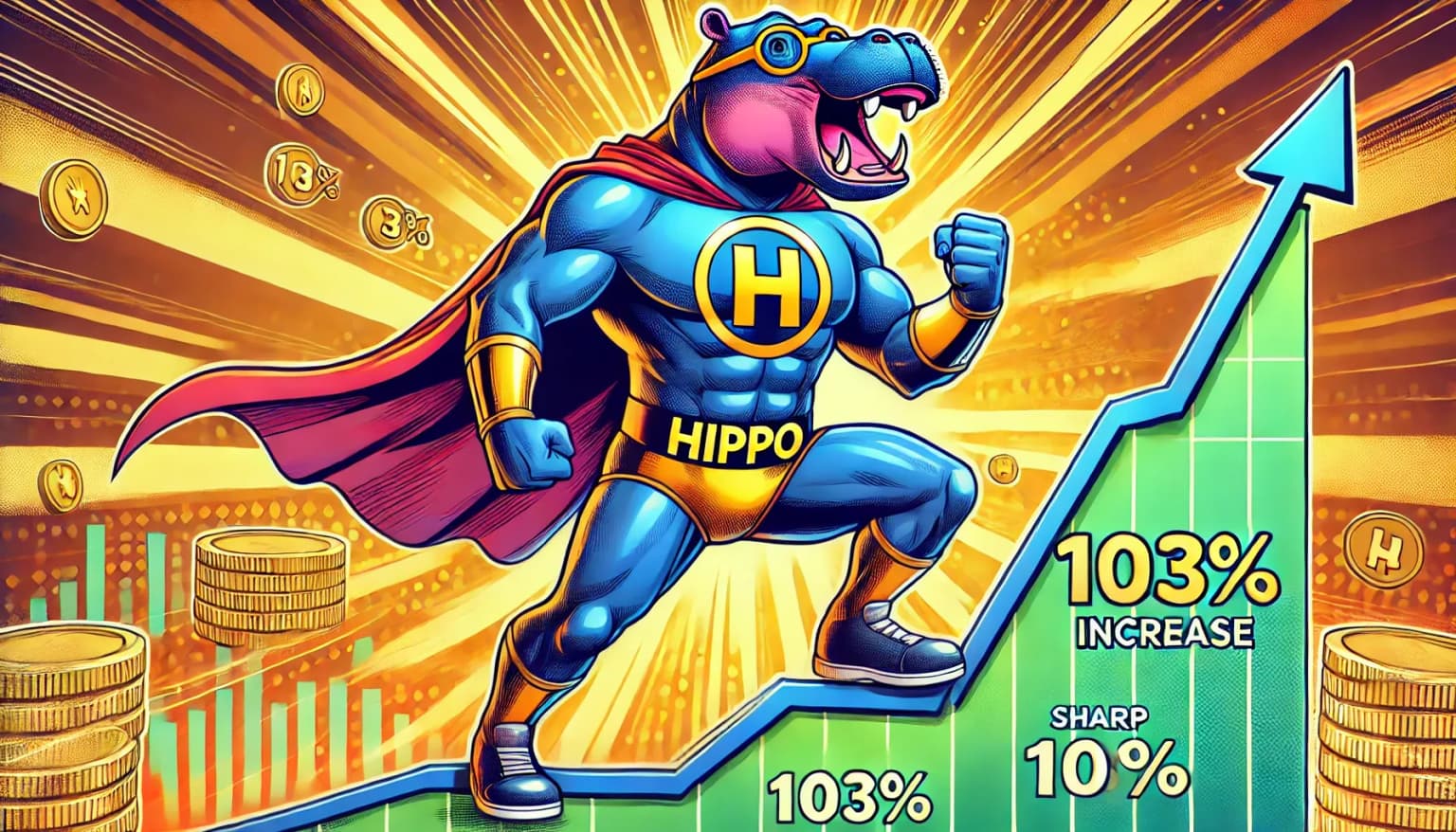 Sudeng (HIPPO) Coin Kurs steigt um 103%