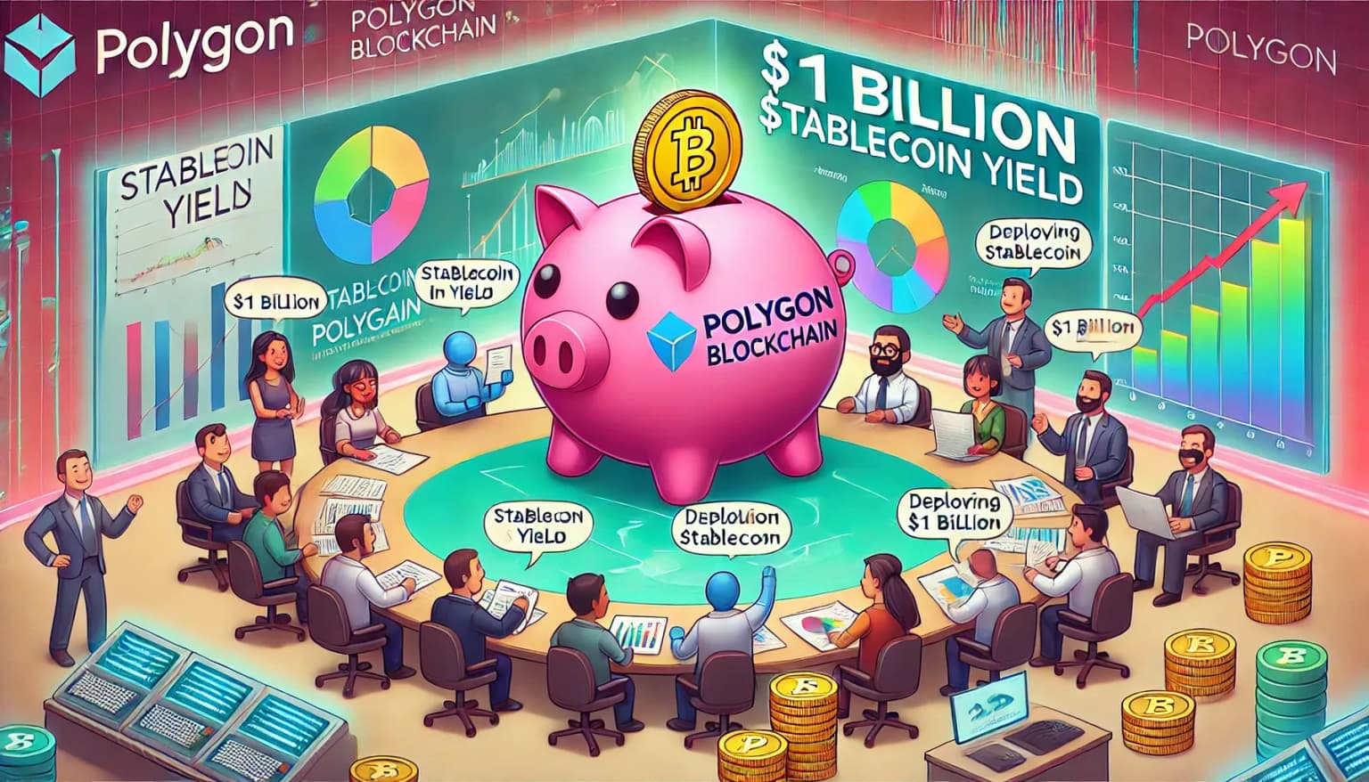 Featured image of Polygon Community erkundet Einsatz von 1 Mrd Dollar in Stablecoins zur Generierung von Erträgen