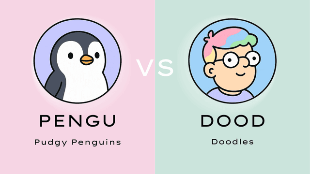 Pudgy Penguins (PENGU) vs Doodles (DOOD)