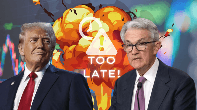 TOO LATE - Trump vs POWEL - Cryptos Crash or Rebound