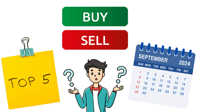 TOP 5 Crypto Losers - September 2024