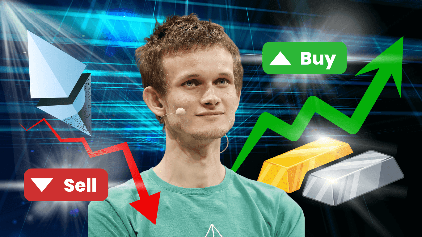Featured image of Vitalik verkauft ETH während Gold und Silber explodieren was die Kapitalrotation wirklich signalisiert